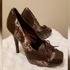 Rampage square toe pumps Sz 7 1/2 M